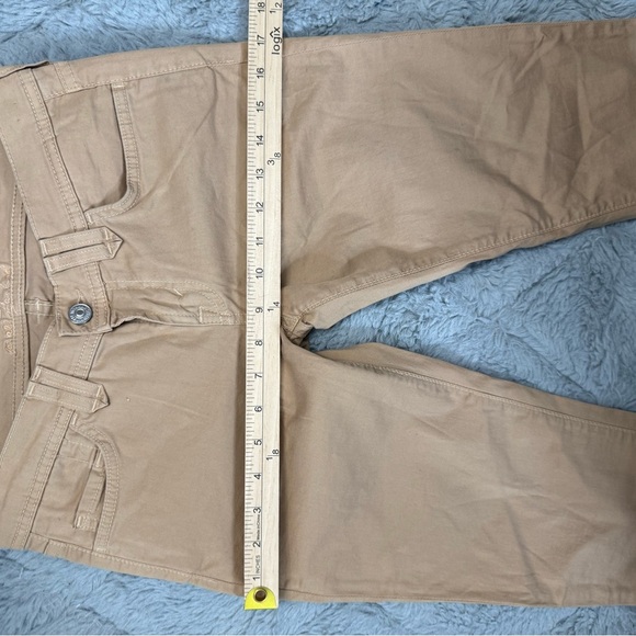 7 For All Mankind Rocker Jeans 26 Ultra Low Rise Bootcut Flare Y2K Made in USA - Picture 6 of 15